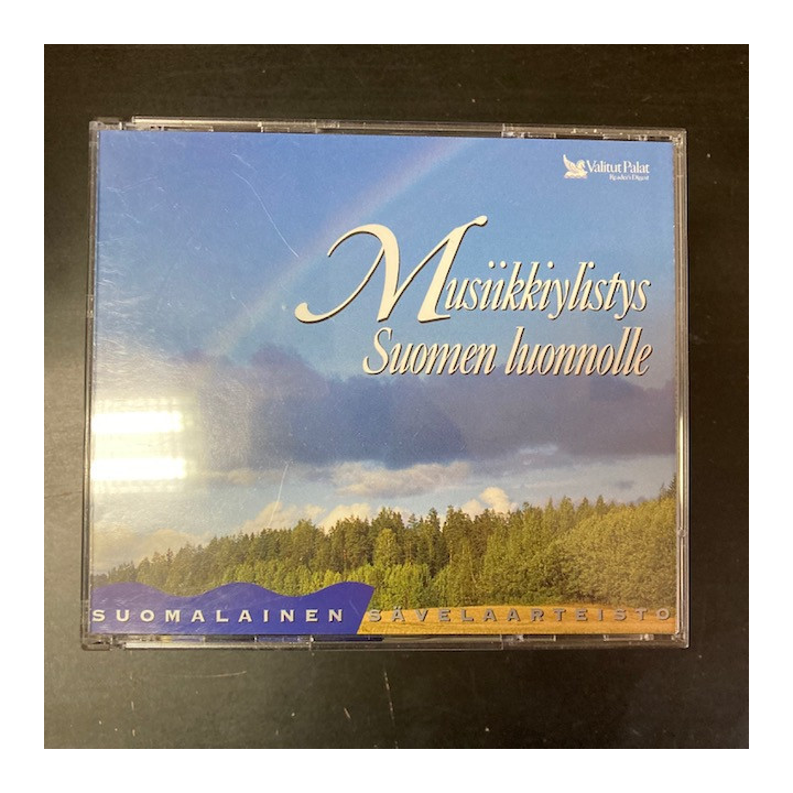 Musiikkiylistys Suomen luonnolle 3CD (VG+/M-) -klassinen-