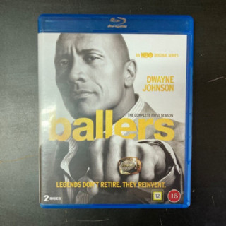 Ballers - Kausi 1 Blu-ray (M-/M-) -tv-sarja-