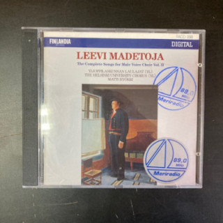 Madetoja - The Complete Songs For Male Voice Choir Vol.II CD (VG/VG+) -klassinen-