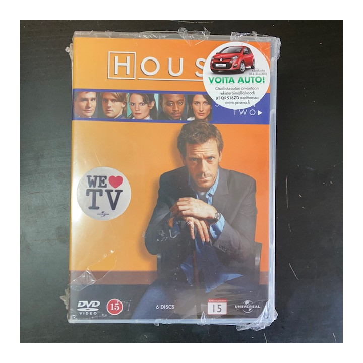 House - Kausi 2 6DVD (avaamaton) -tv-sarja-