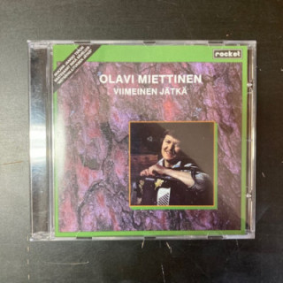 Olavi Miettinen - Viimeinen jätkä CD (M-/VG+) -kupletti-