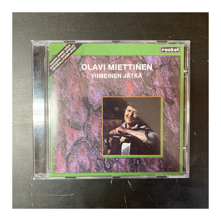 Olavi Miettinen - Viimeinen jätkä CD (M-/VG+) -kupletti-
