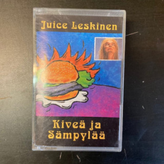 Juice Leskinen - Kiveä ja sämpylää C-kasetti (VG+/M-) -pop rock-
