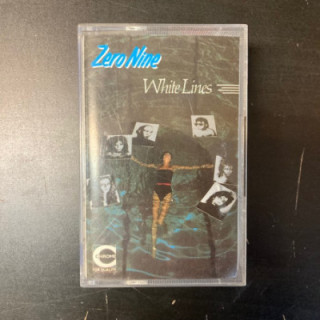 Zero Nine - White Lines C-kasetti (VG+/M-) -hard rock-