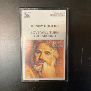 Kenny Rogers - Love Will Turn You Around C-kasetti (VG+/VG+) -country-