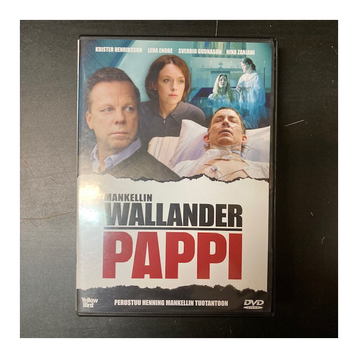 Wallander 19 - Pappi DVD (VG+/M-) -jännitys-