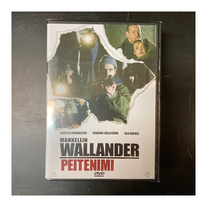 Wallander 9 - Peitenimi DVD (avaamaton) -jännitys-