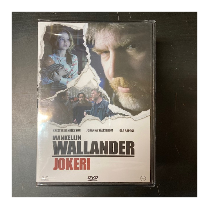 Wallander 12 - Jokeri DVD (avaamaton) -jännitys-