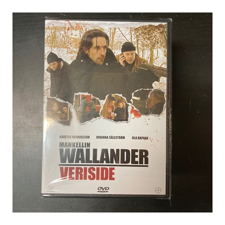 Wallander 11 - Veriside DVD (avaamaton) -jännitys-