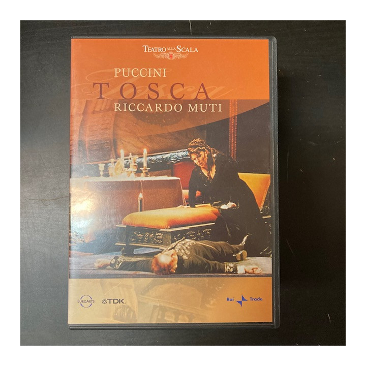 Puccini - Tosca DVD (VG+/M-) -klassinen-