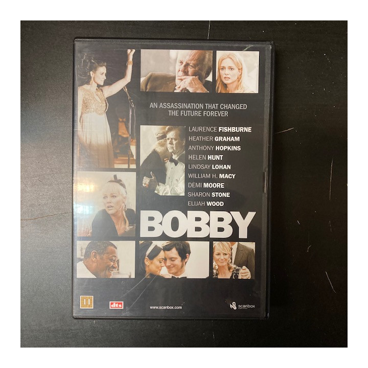 Bobby DVD (VG+/M-) -draama-