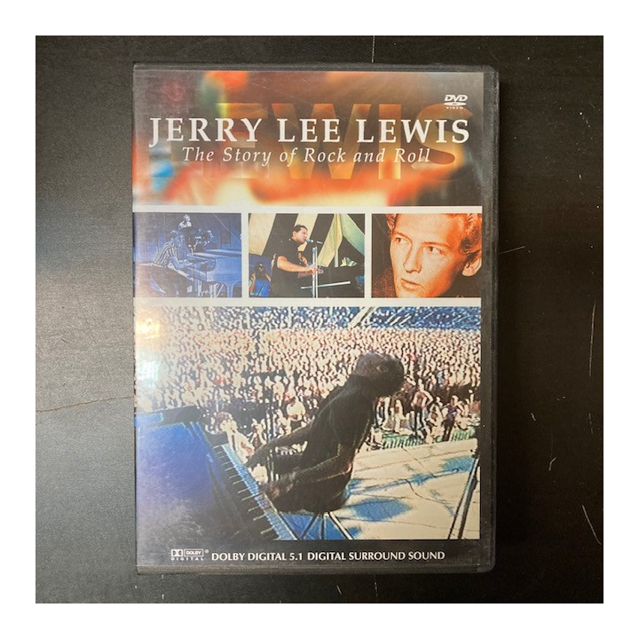 Jerry Lee Lewis - The Story Of Rock And Roll DVD (VG+/M-) -rock n roll-