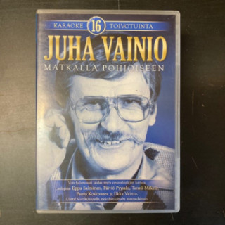 Juha Vainio - Matkalla pohjoiseen DVD (M-/M-) -karaoke-