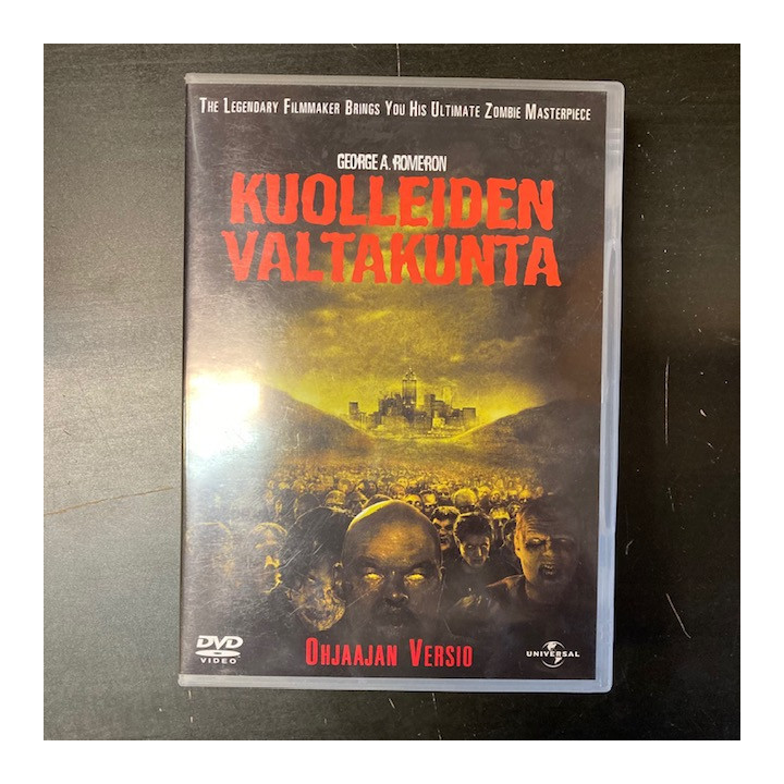Kuolleiden valtakunta (ohjaajan versio) DVD (M-/M-) -kauhu-