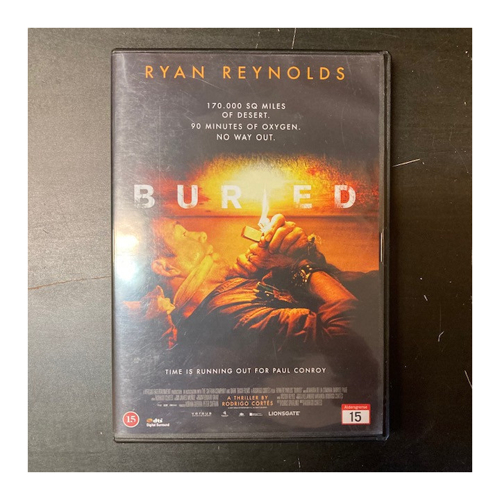 Buried DVD (M-/M-) -jännitys-