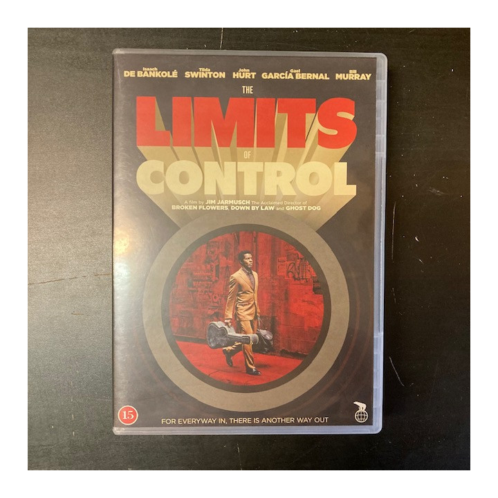 Limits Of Control DVD (M-/M-) -jännitys-