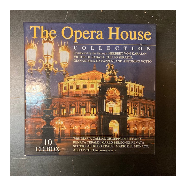 Opera House Collection 10CD (VG+-M-/VG+-M-) -klassinen-