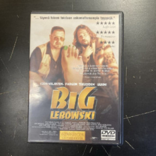 Big Lebowski DVD (VG+/M-) -komedia-