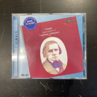 Vladimir Ashkenazy - Chopin: Etudes Op.10 & Op.25 (remastered) CD (VG+/VG+) -klassinen-