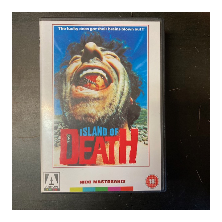Island Of Death DVD (VG/M-) -kauhu- (ei suomenkielistä tekstitystä)