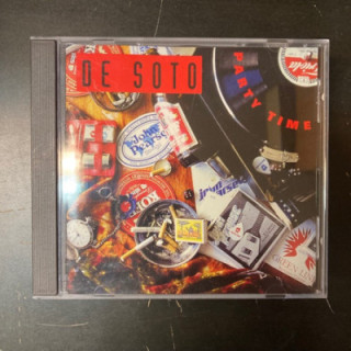 De Soto - Party Time CD (M-/M-) -blues rock-