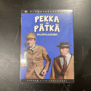 Pekka ja Pätkä salapoliiseina DVD (avaamaton) -komedia-