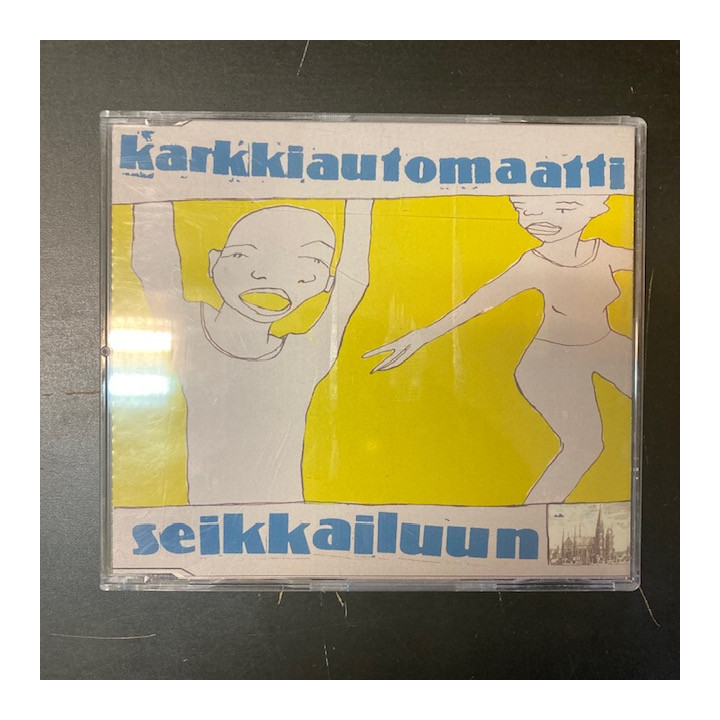 Karkkiautomaatti - Seikkailuun CDS (VG/M-) -pop rock-