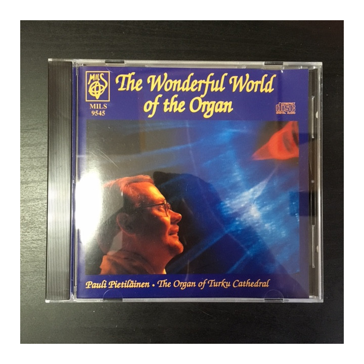 Pauli Pietiläinen - The Wonderful World Of The Organ CD (VG+/VG+) -klassinen-
