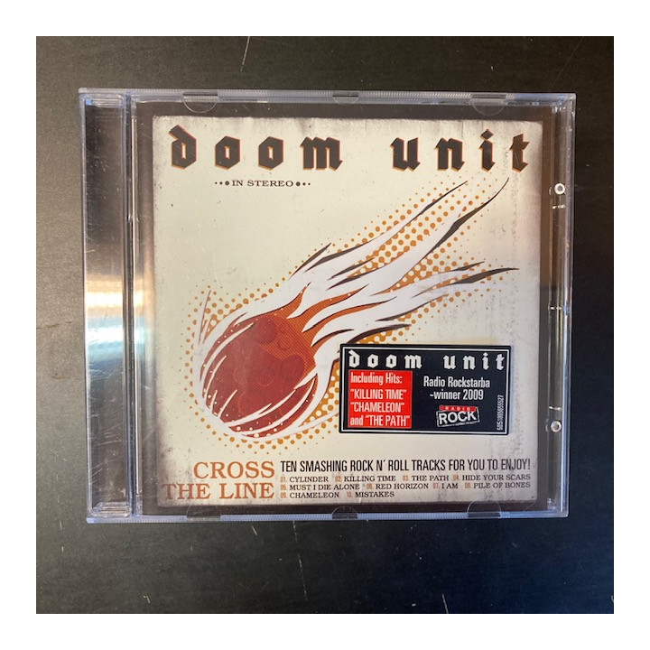 Doom Unit - Cross The Line CD (M-/M-) -hard rock-