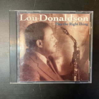 Lou Donaldson - Play The Right Thing CD (VG/M-) -jazz-