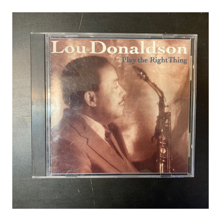 Lou Donaldson - Play The Right Thing CD (VG/M-) -jazz-