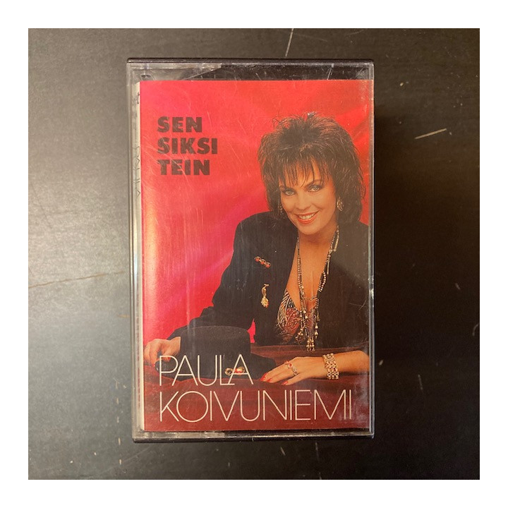Paula Koivuniemi - Sen siksi tein C-kasetti (VG+/M-) -iskelmä-
