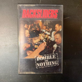 Backsliders - Double Or Nothing C-kasetti (VG+/M-) -hard rock-