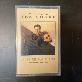 Ten Sharp - Under The Water-Line C-kasetti (VG+/VG+) -synthpop-