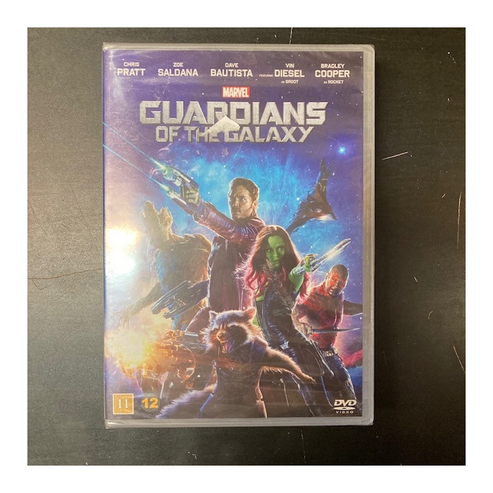 Guardians Of The Galaxy DVD (avaamaton) -seikkailu/sci-fi-