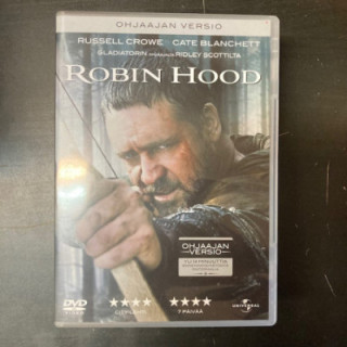 Robin Hood (ohjaajan versio) DVD (M-/M-) -seikkailu-