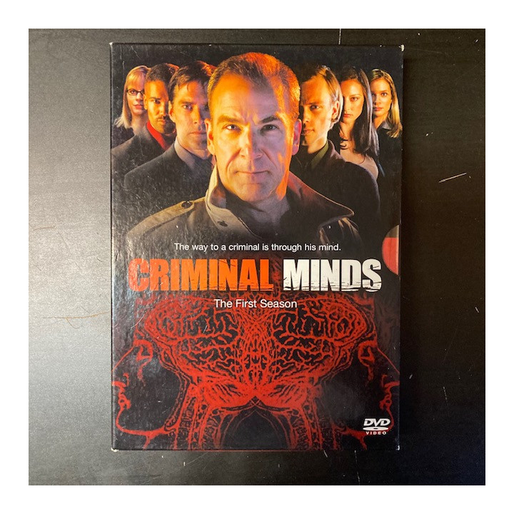Criminal Minds - Kausi 1 6DVD (VG+/VG+) -tv-sarja-