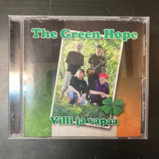 Green Hope - Villi ja vapaa CD (M-/M-) -folk rock-