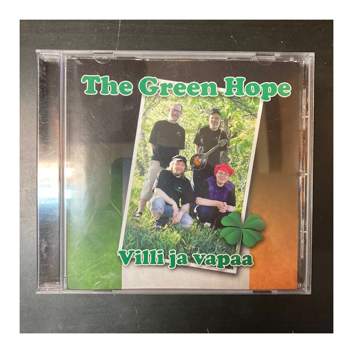 Green Hope - Villi ja vapaa CD (M-/M-) -folk rock-