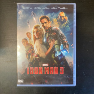 Iron Man 3 DVD (M-/M-) -toiminta-