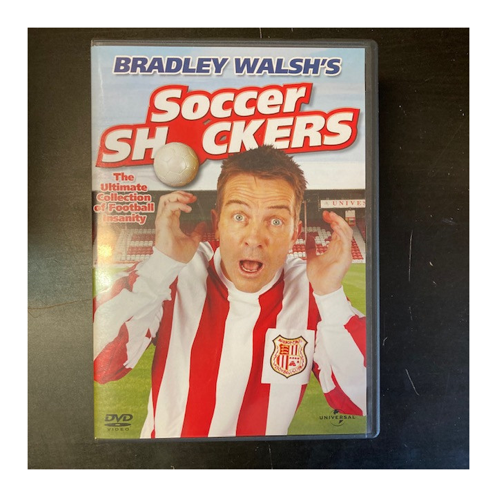 Bradley Walsh's Soccer Shockers DVD (M-/M-) -jalkapallo-