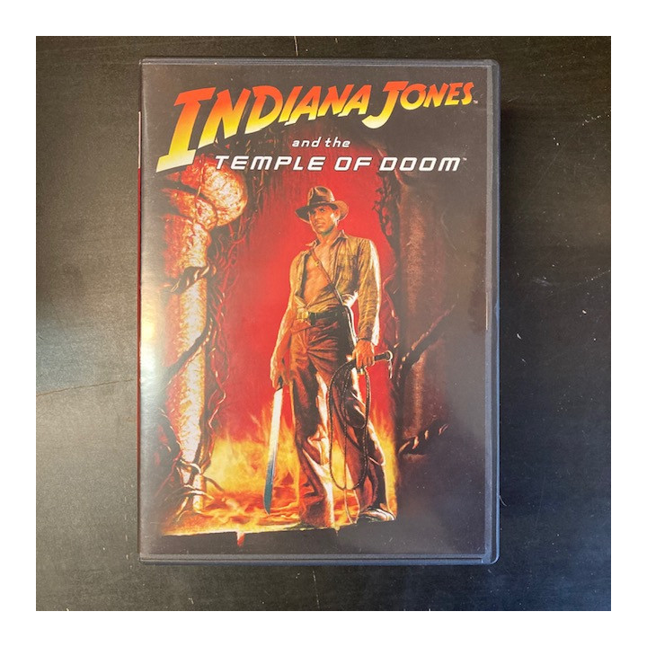 Indiana Jones ja tuomion temppeli DVD (M-/M-) -seikkailu-