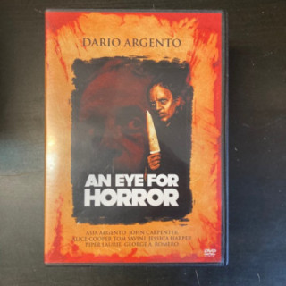 Dario Argento - An Eye For Horror DVD (VG+/M-) -dokumentti-