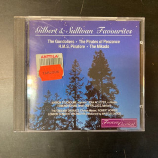 Gilbert & Sullivan Favourites CD (M-/M-) -klassinen-