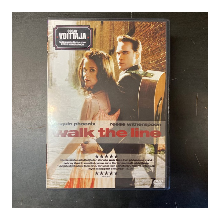 Walk The Line DVD (VG+/M-) -draama-