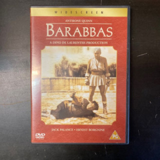 Barabbas DVD (VG+/M-) -draama-
