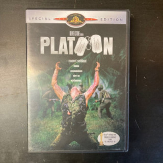Platoon - nuoret sotilaat (special edition) DVD (VG+/M-) -sota-
