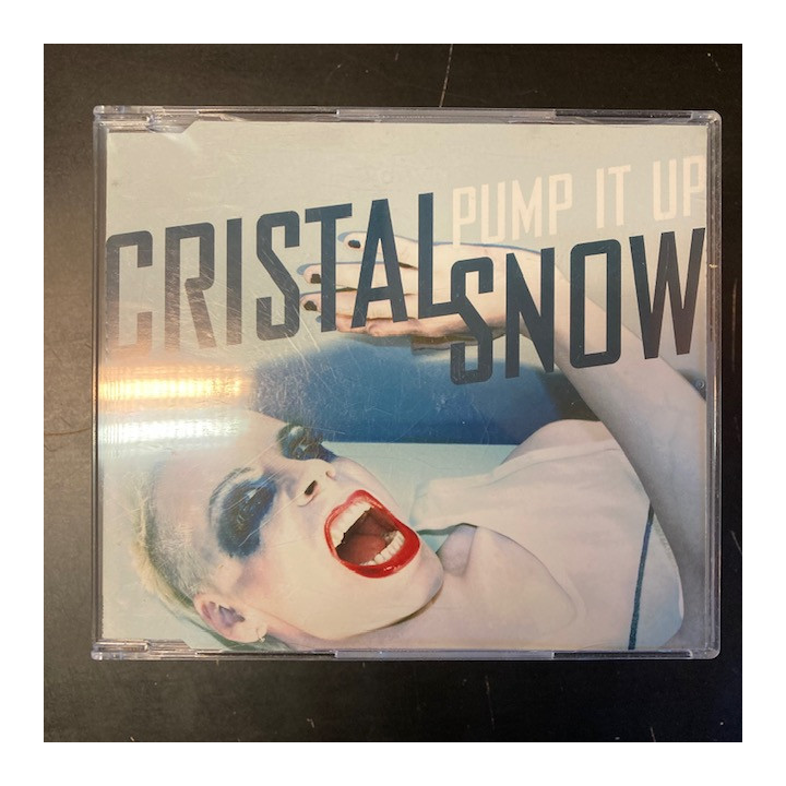 Cristal Snow - Pump It Up CDS (VG+/M-) -electropop-