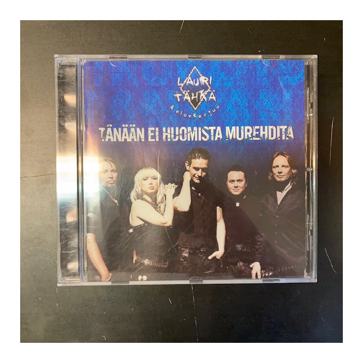 Lauri Tähkä ja Elonkerjuu - Tänään ei huomista murehdita CD (VG/VG) -folk rock/pop rock-