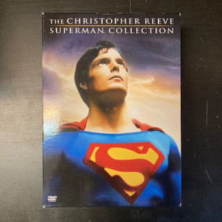 Superman - The Christopher Reeve Collection 9DVD (M-/VG+) -toiminta-